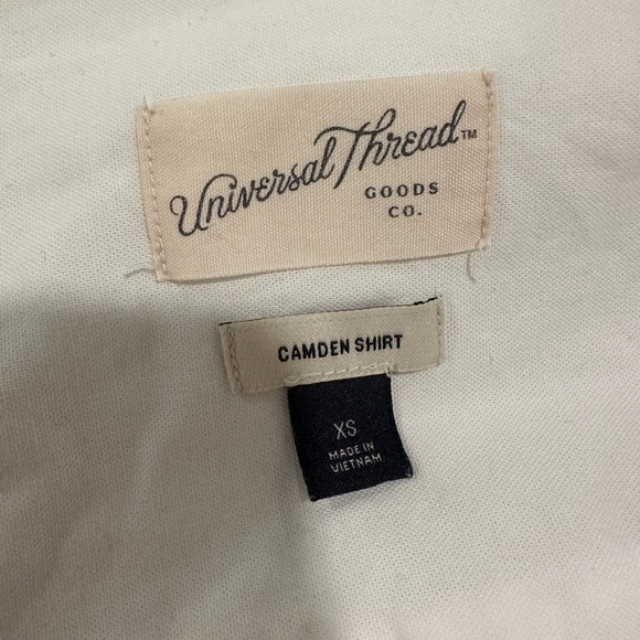 Women’s white button up shirt XS Universal Thread 100% cotton - Picture 11 of 14